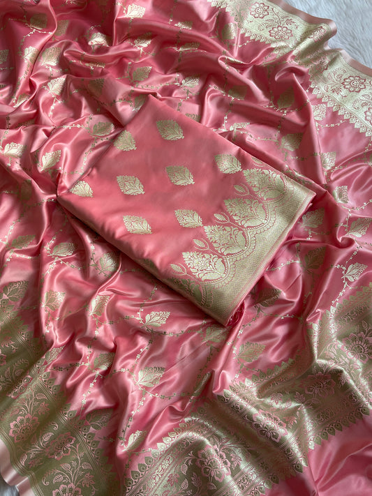Satin X Mashru - Banarasi Store