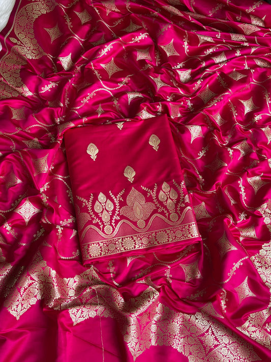 Satin X Mashru - Banarasi Store