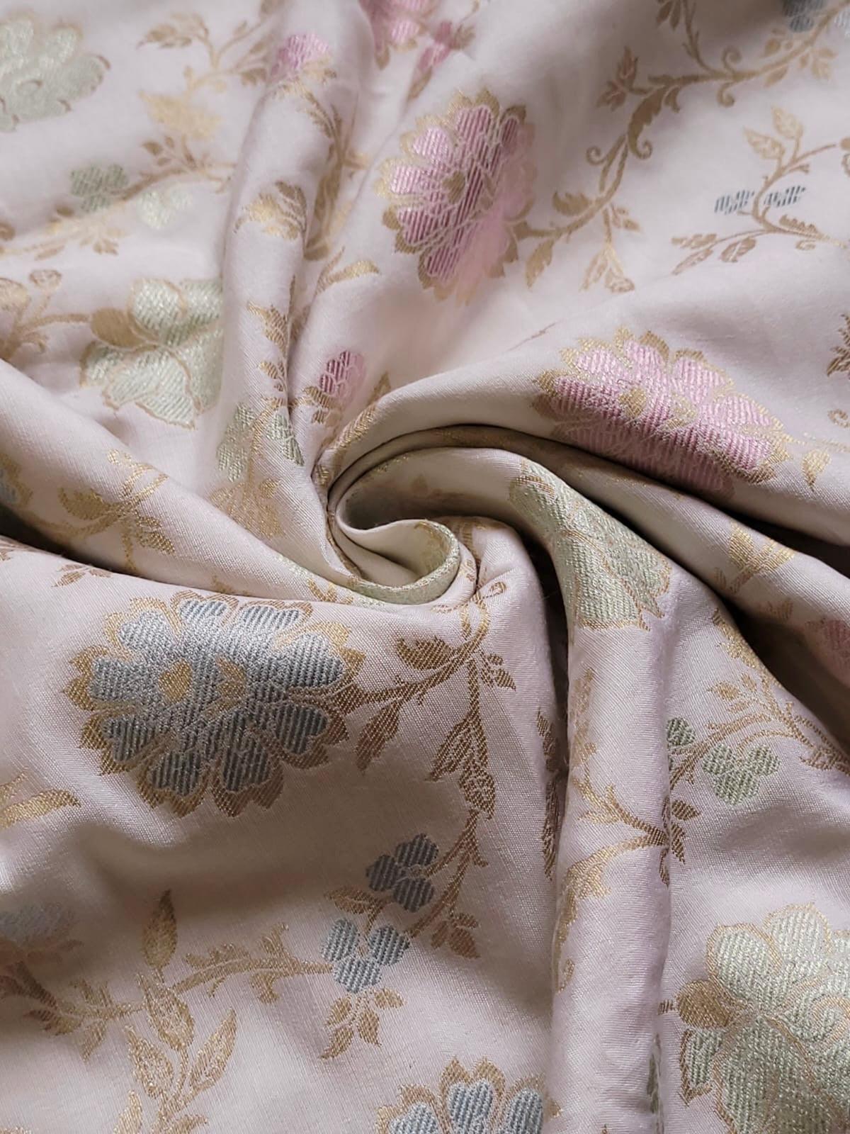 Handloom moonga silk by banarasi store - Banarasi Store