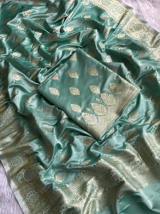 Satin X Mashru - Banarasi Store