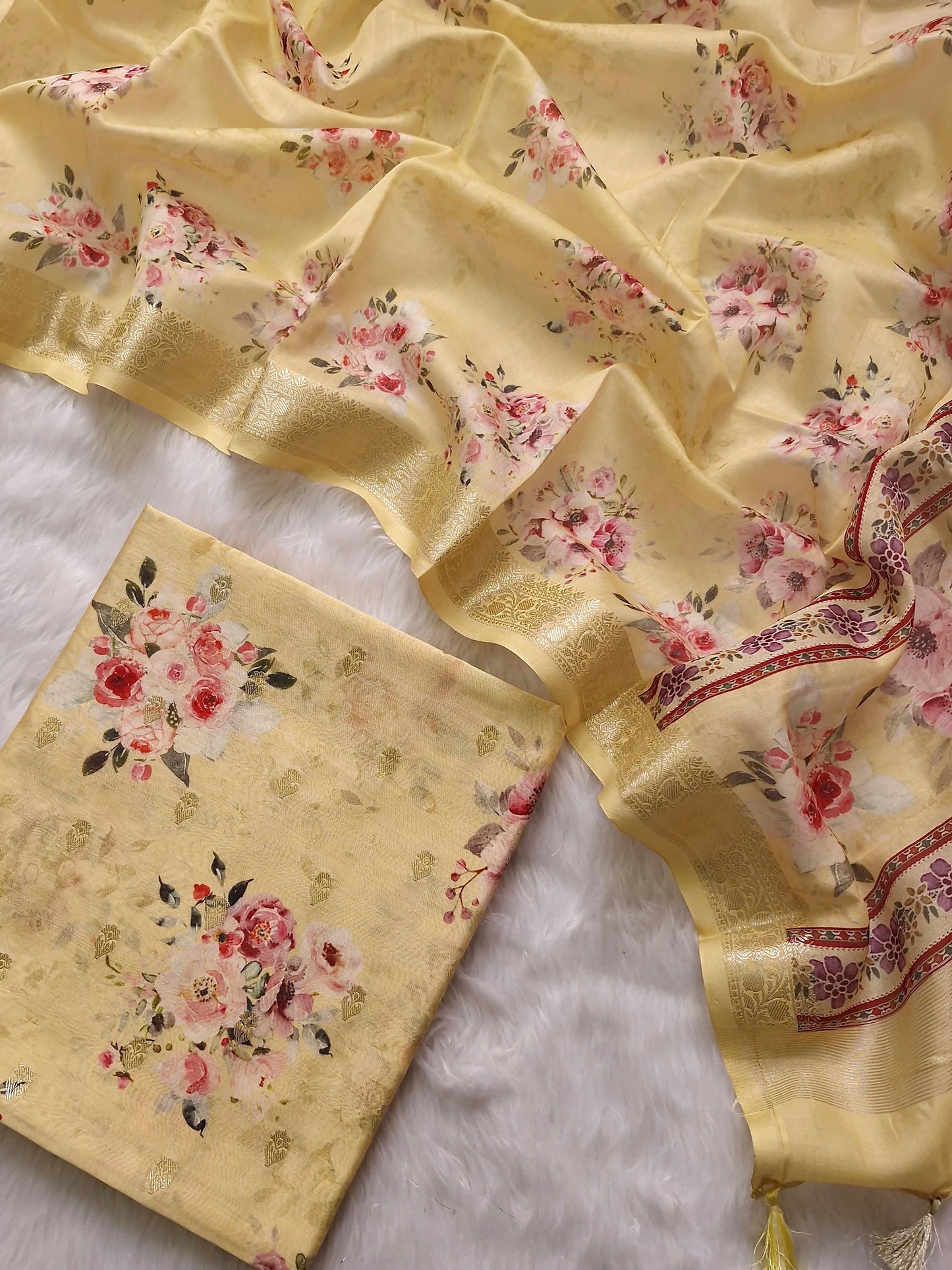 FLORAL X BANARASI - Banarasi Store