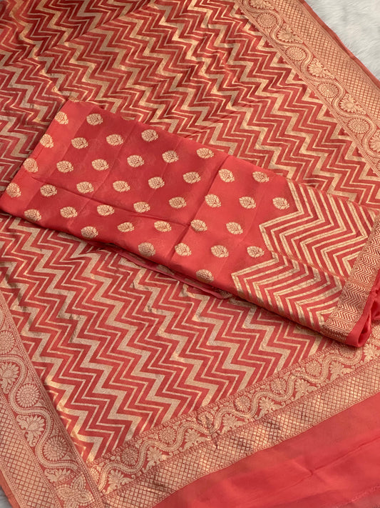 KHADDI GEORGETTE X BANARASI STORE - Banarasi Store