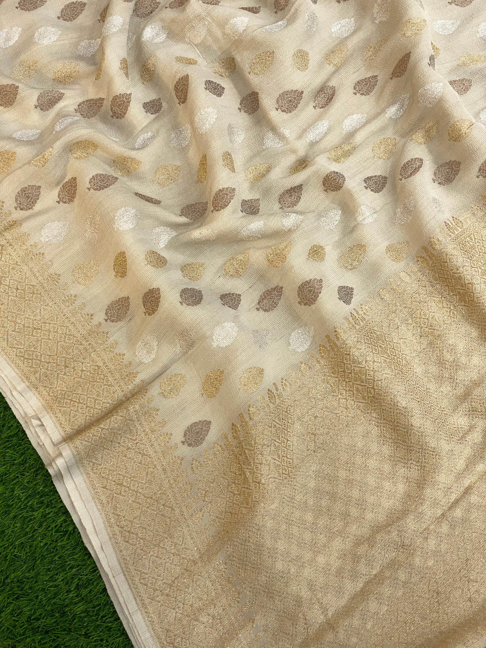 Handwoven khiccha tussar by banarasi Store - Banarasi Store