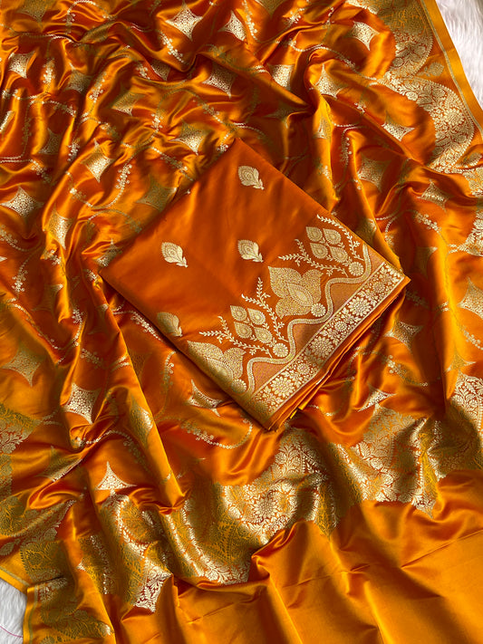 Satin X Mashru - Banarasi Store