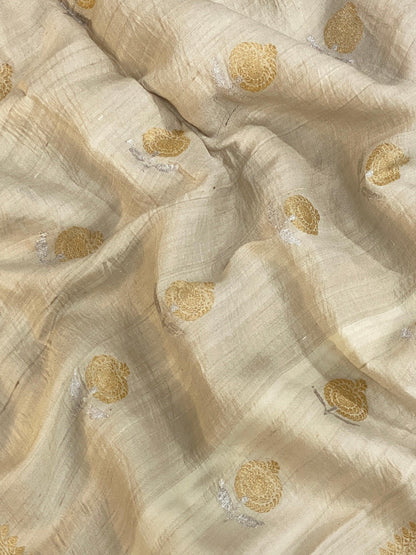 Handwoven khiccha tussar by banarasi Store - Banarasi Store