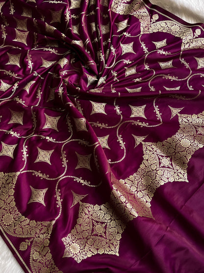 Satin X Mashru - Banarasi Store