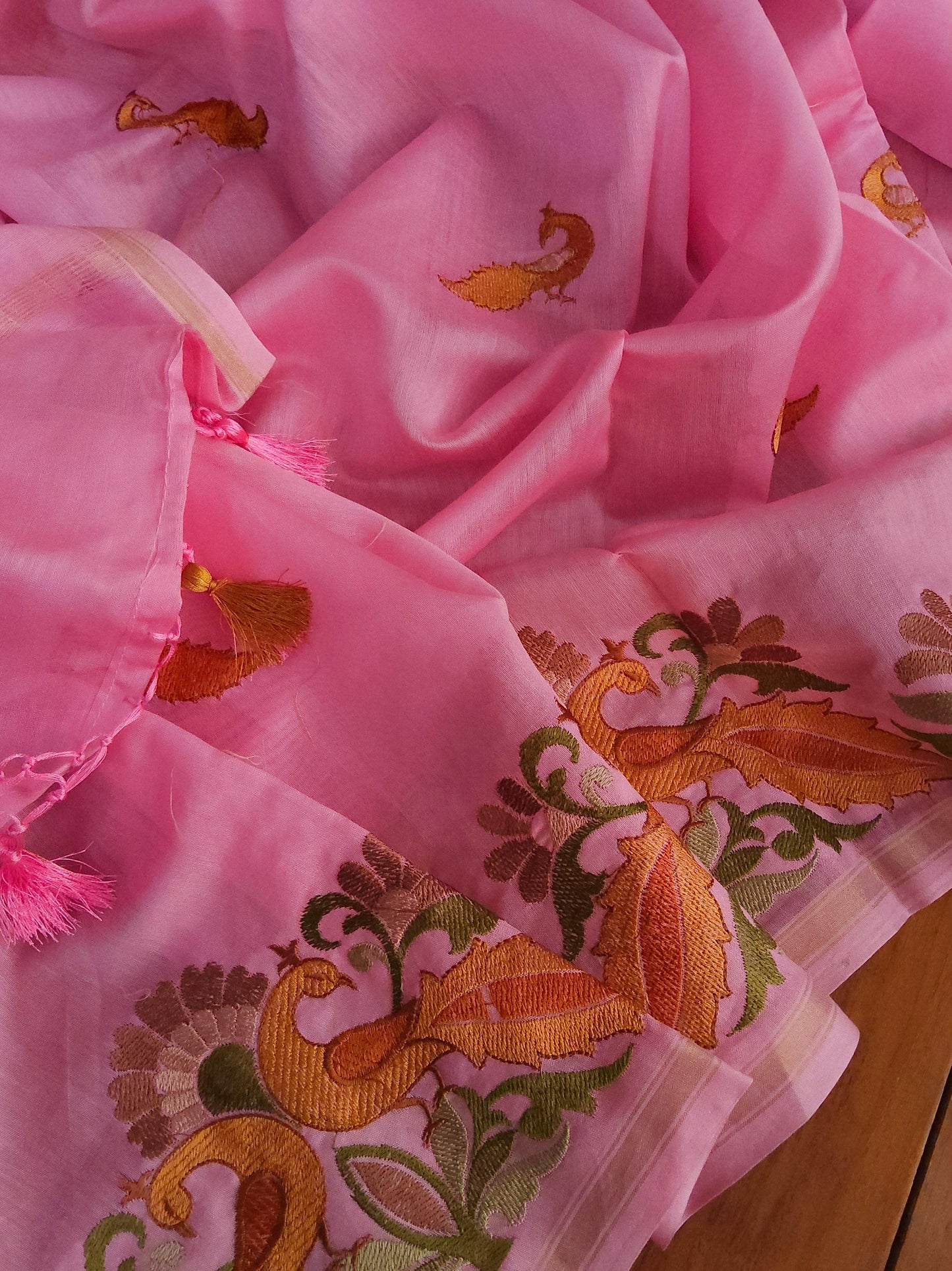 Banarasi chanderi embroidery suits - Banarasi Store