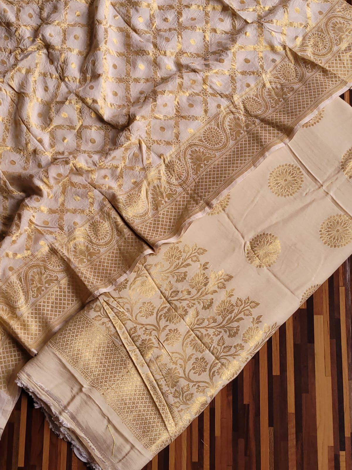 Handloom moonga by banarasi store - Banarasi Store