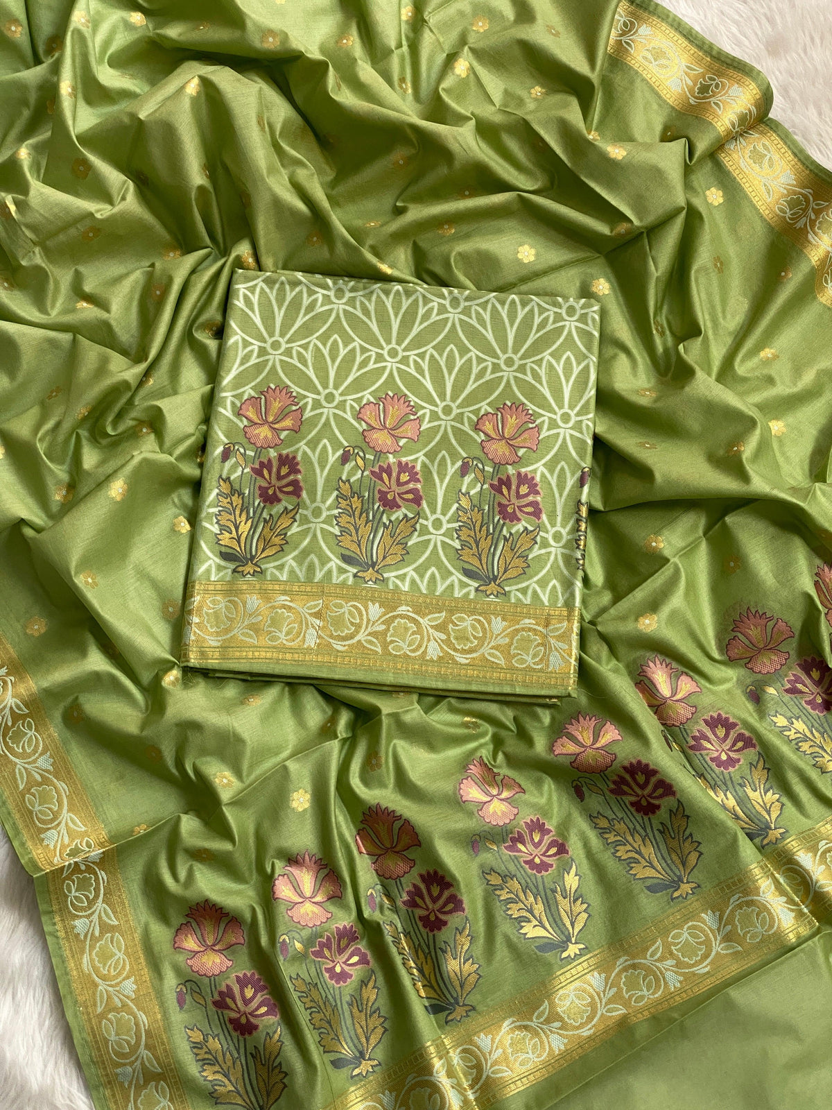 JAMDANI X BANARASI - Banarasi Store