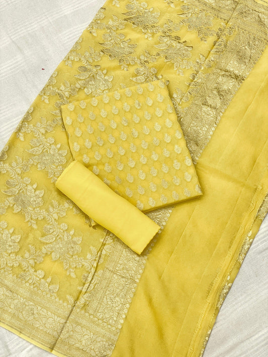 KHADDI GEORGETTE X BANARASI STORE - Banarasi Store