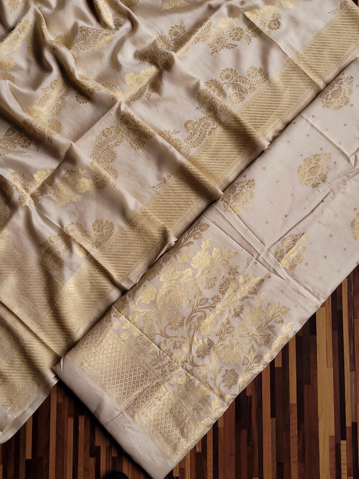Handloom moonga by banarasi store - Banarasi Store