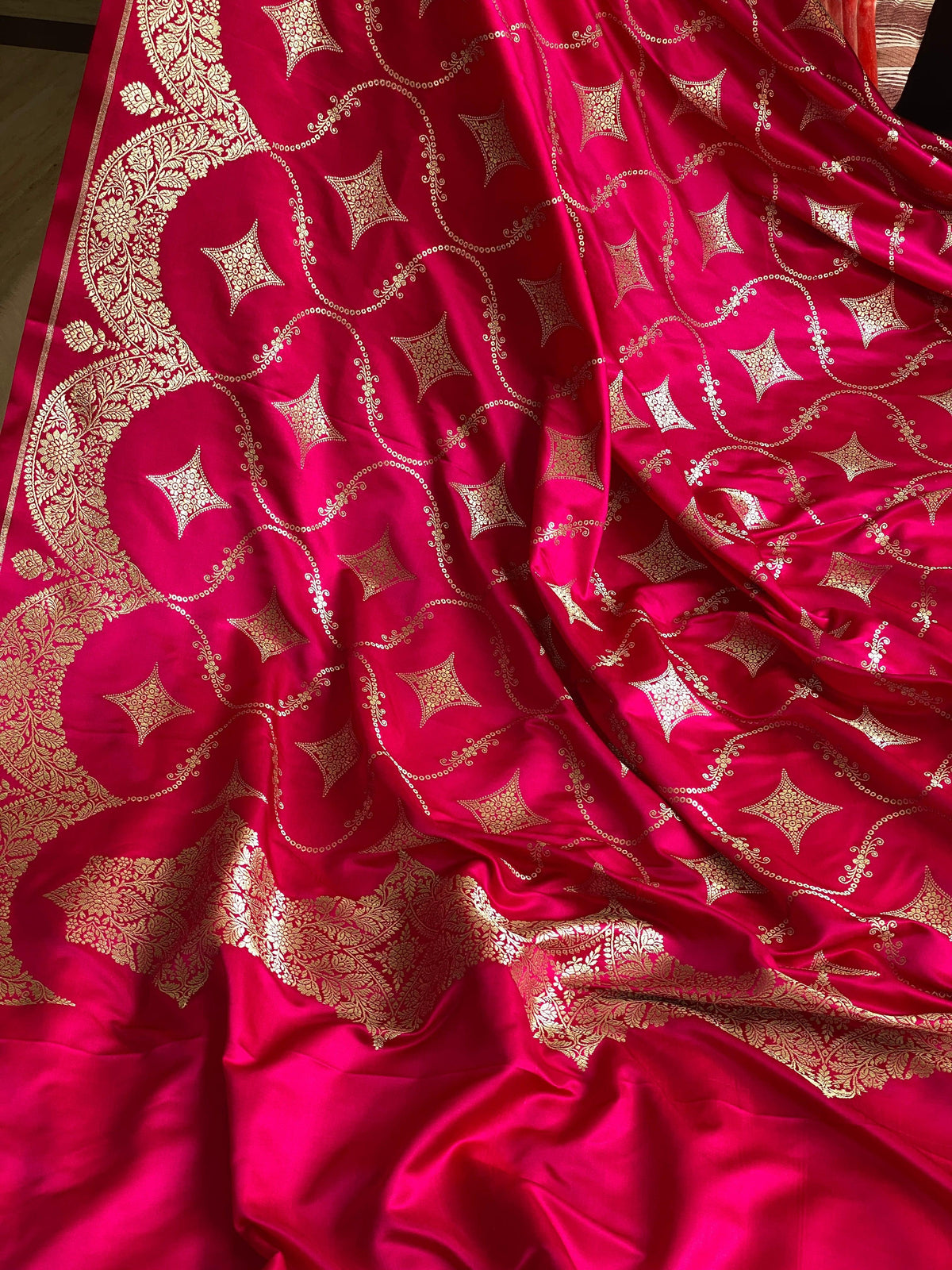 Satin X Mashru - Banarasi Store