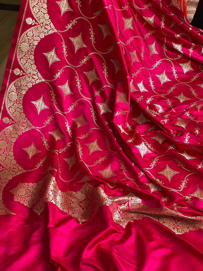 Satin X Mashru - Banarasi Store