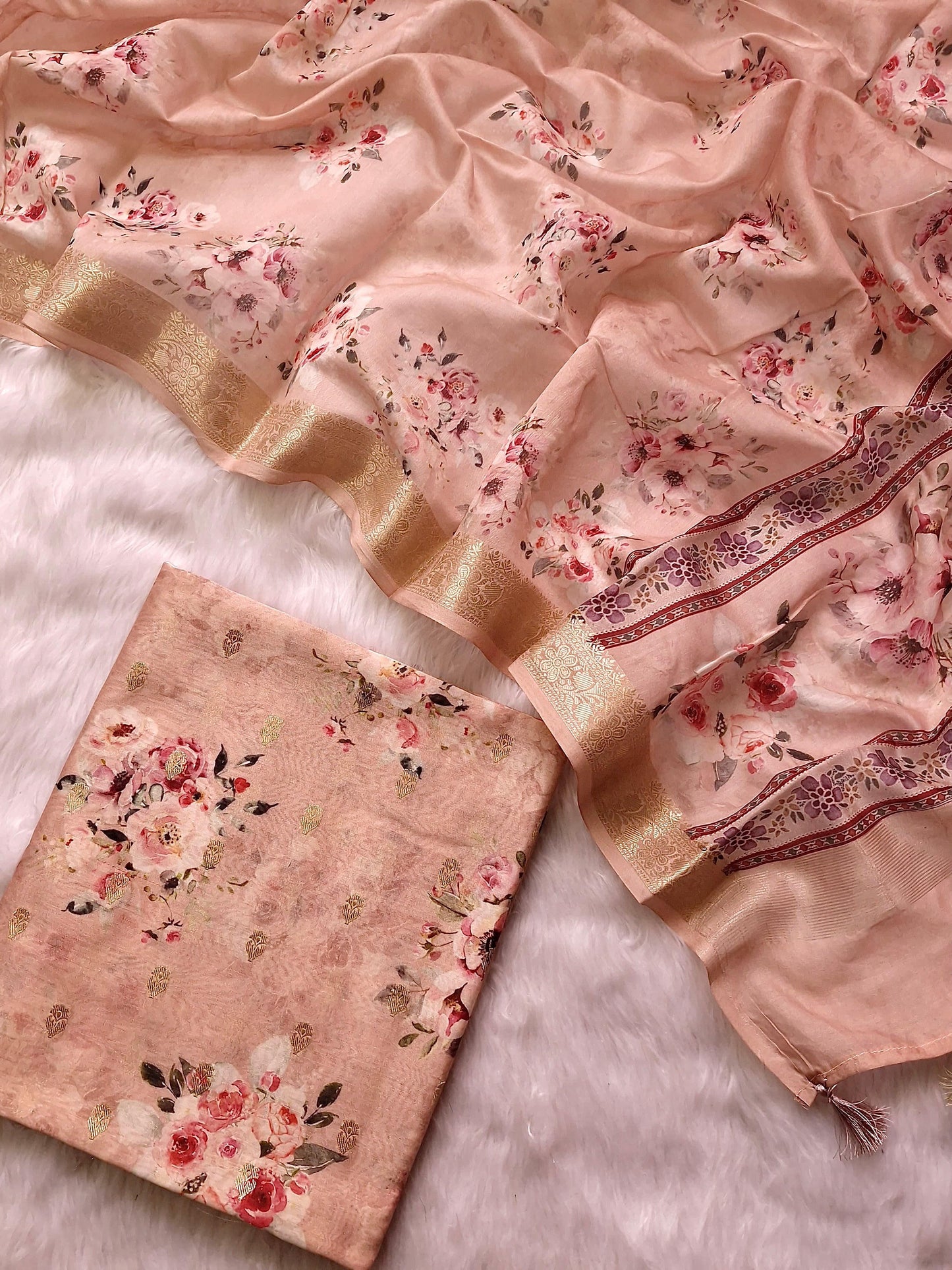 FLORAL X BANARASI - Banarasi Store