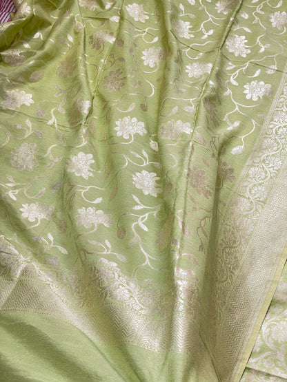 Handloom moonga by banarasi store - Banarasi Store